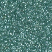 miyuki seed beads 11/0 - Transparent sea foam luster 11-2445